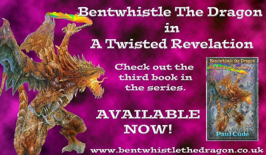 BENTWHISTLE THE DRAGON
#paul_cude
✨A TWISTED PROPHECY✨
Entertaining #YAFantasy!
bit.ly/1WcLf95