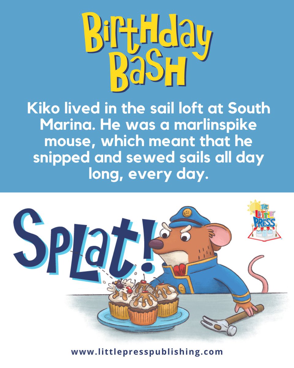 The Little Press Publishing (@little_press) on Twitter photo It’s Children's Book Week and we're celebrating with
a BIRTHDAY BASH sneak peek! 👀
Here is the first line from BIRTHDAY BASH written by
<a href="/theislandwriter/">Blair N Williamson, Children's Author</a> and illustrated by <a href="/WoolleyStories/">Taylor Ackerman Woolley</a>.
Preorders Available Now: bookshop.org/a/12317/978195… It’s Children's Book Week and we're celebrating with
a BIRTHDAY BASH sneak peek! 👀
Here is the first line from BIRTHDAY BASH written by
<a href="/theislandwriter/">Blair N Williamson, Children's Author</a> and illustrated by <a href="/WoolleyStories/">Taylor Ackerman Woolley</a>.
Preorders Available Now: bookshop.org/a/12317/978195…