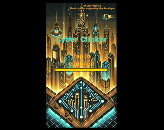 ArkhipStarkov's tweet photo. 🖱️ Cyber Clicker – Premium Clicker Game + Unity Template
This is ad-free clicker game designed for mobile, along with the full Unity project as a ready-to-use template. 
https://t.co/UvW3qgUnXY
https://t.co/wD8Wuvp5tX
#indiegame , #clickergame , #itchio , #gamedev , #unity3d https://t.co/px0Ij7NKWq