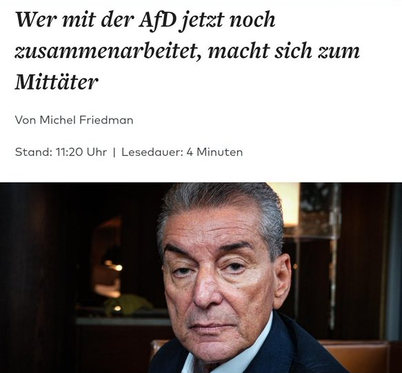 Hatte Paolo Pinkel Mittäter, als er damals ukrainische Zwangsprostituierte bei einem Berliner Zuhälterring anforderte und ihnen noch Kokain anbot?
Ich frage für Charlotte Knobloch.