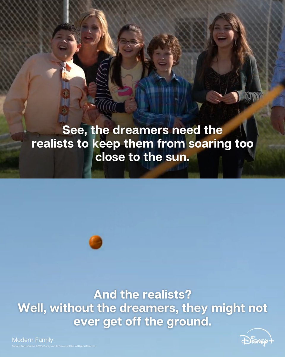 disneyplusph's tweet image. Send this to your favorite dreamer or realist 🫶
All episodes of #ModernFamily are available on #DisneyPlusPH.