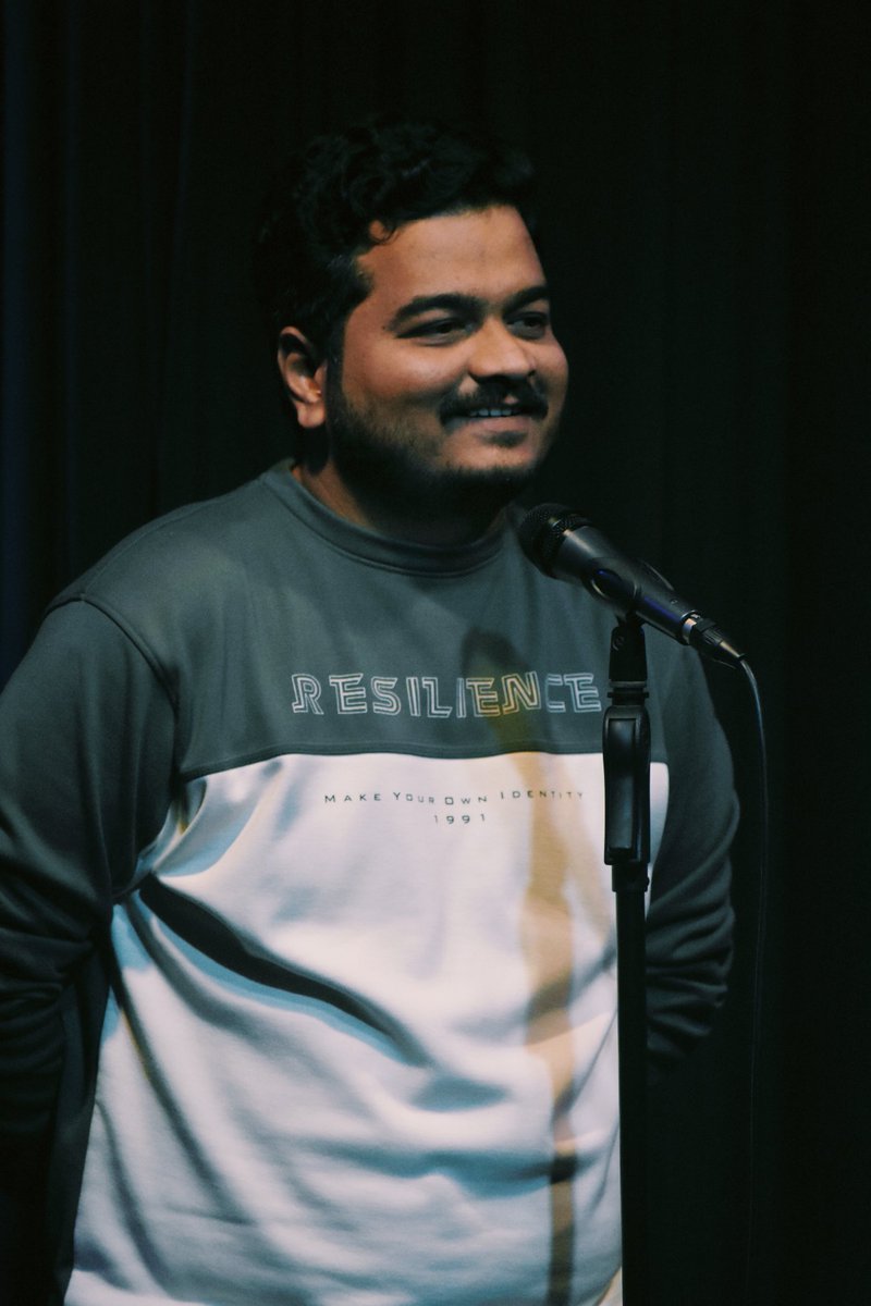 Amarkivade's tweet image. “Have you ever felt nervous before doing something you love?”

#OpenMic #Poetry #Firstperformance #Bangalore