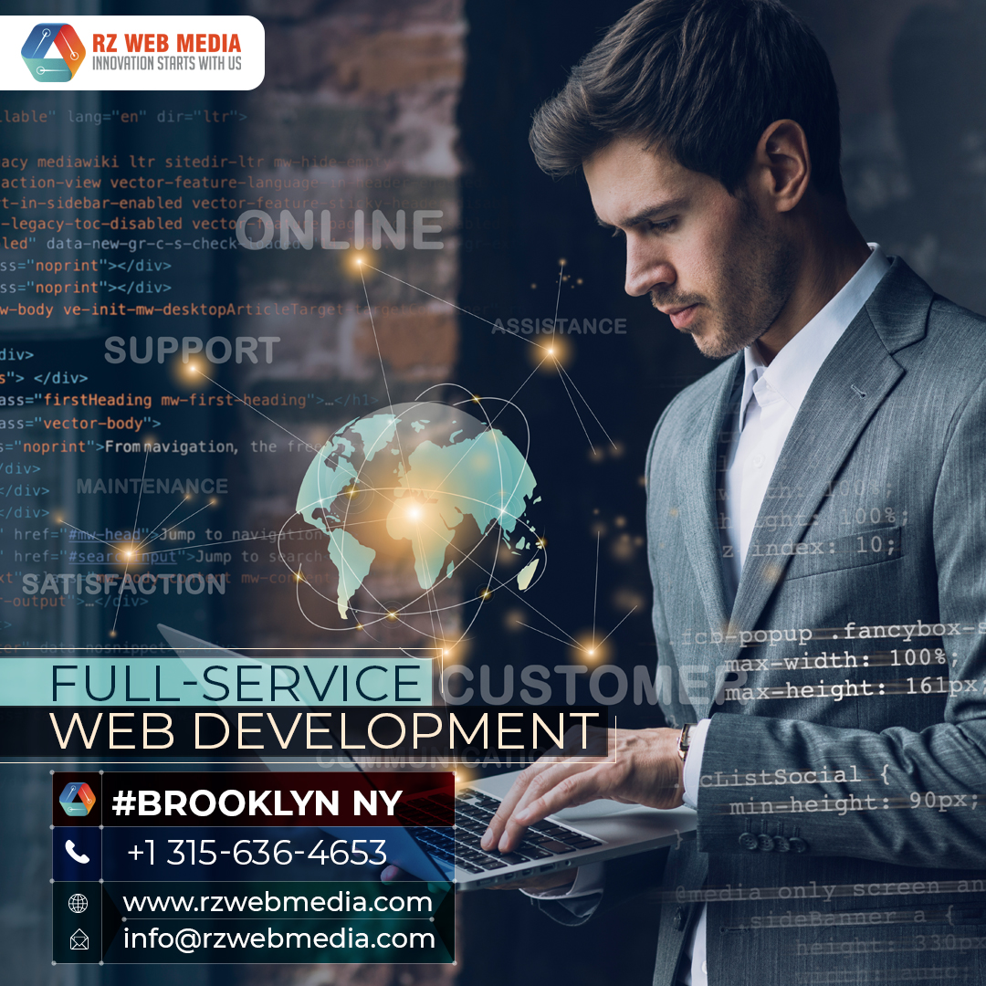 rzwebmedia's tweet image. Looking to elevate your online presence? At RZ Web Media, we offer full-service web development solutions tailored to your business needs! From custom website design to e-commerce development, SEO, and digital strategy, we’ve got you covered.

#RZWebMedia #WebDevelopmentBrooklyn