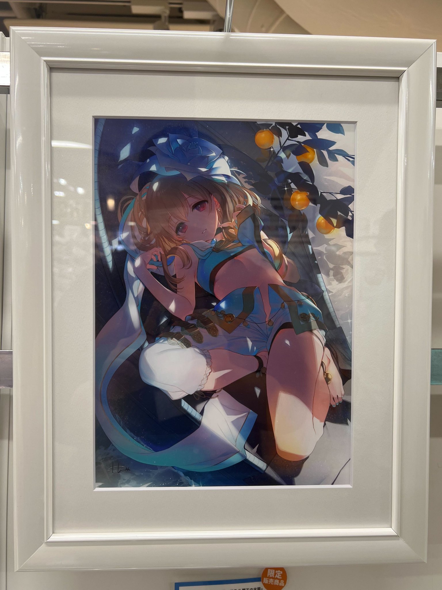 アクアプラス ティアーズ・トゥ・ティアラII 箔押しサイン入り 複製