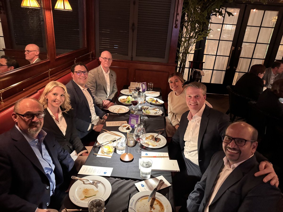 Great Connections and Insights at the Salesforce SMB Dinner

We had the opportunity to connect with top leaders from the SMB ecosystem, share ideas over dinner, and discuss what’s ahead in innovation and growth. Big thanks to <a href="/salesforce/">Salesforce</a>  for bringing together.