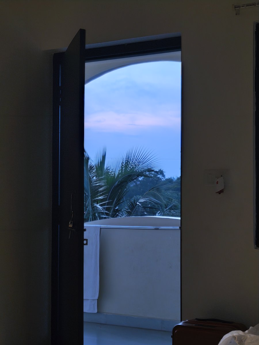 Something special about ashram mornings #SanyamLevel2