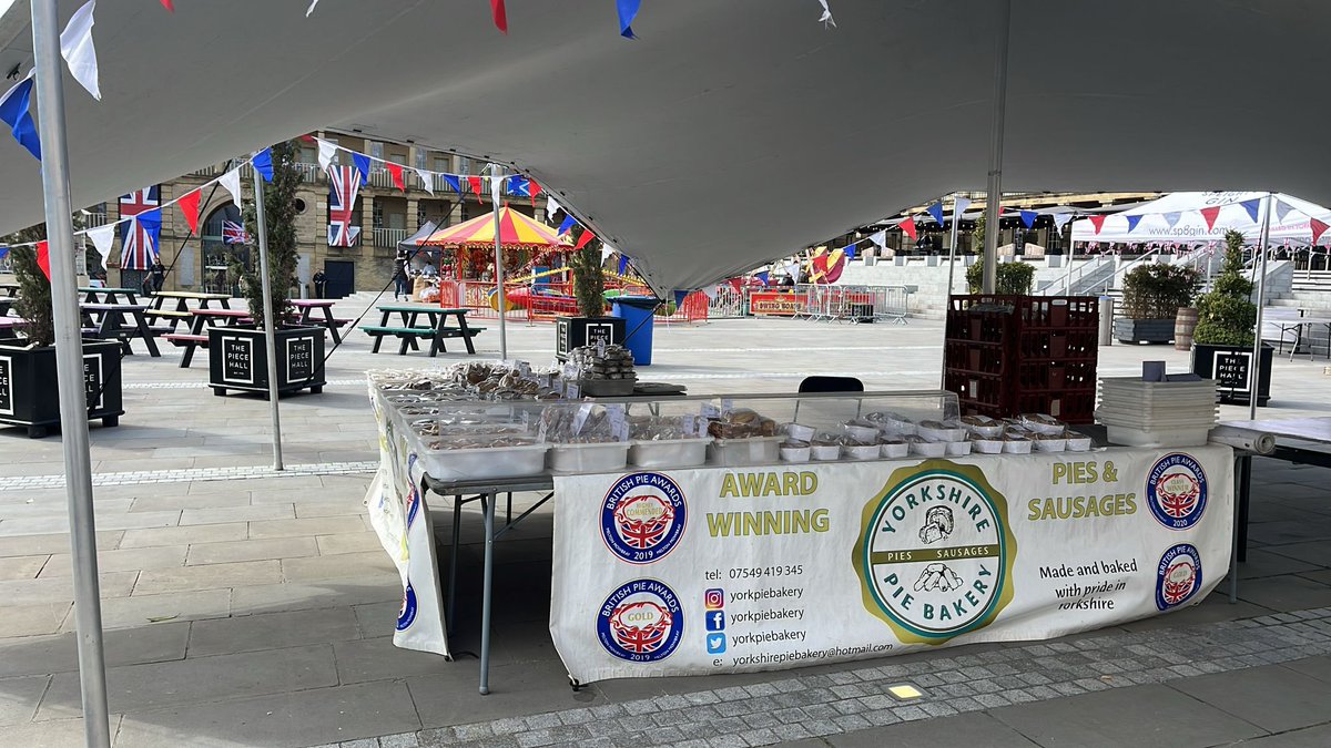 Day three at the <a href="/ThePieceHall/">The Piece Hall</a> for their VE Day celebration