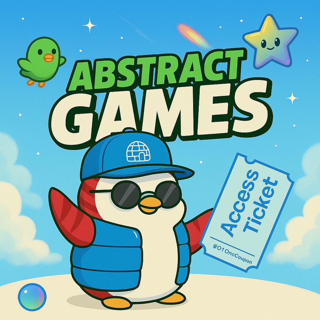 ABSTRACT GAMES STARTING IN LESS THAN 12 HOURS! WHO WANTS A FREE TICKET?

4 days, 4 games, and over $150,000 in prizes up for grabs!

I’m giving one ticket away! ⬇️

1️⃣ Like + RT this post
2️⃣ Comment your AGW below

⏰ Will be announcing the winner 1 hour before the games begin!