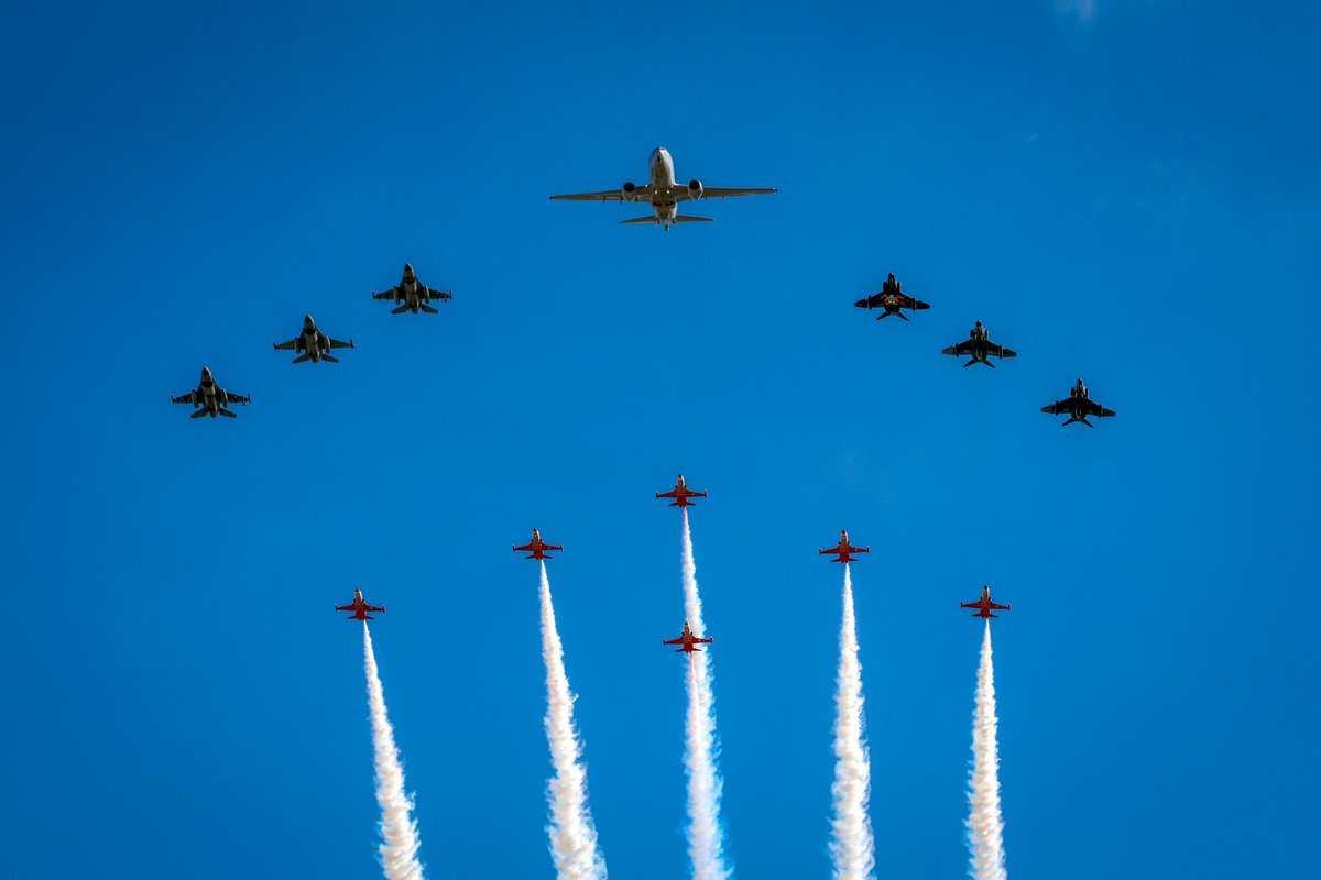 Birlikte el ele, uyum ve cesaretle…🇹🇷

#MillîSavunmaBakanlığı
#GününFotoğrafı