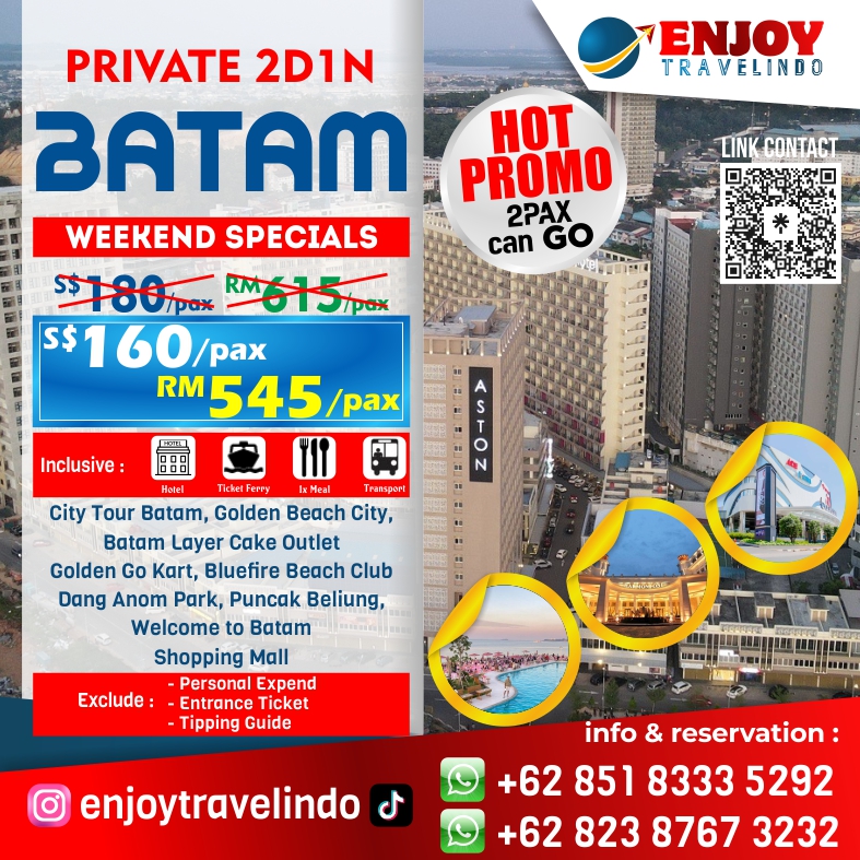 EnjoyTravelindo's tweet photo. Batam Tour for our guest from Singapore and Malaysia. https://t.co/FFRJ292XGU