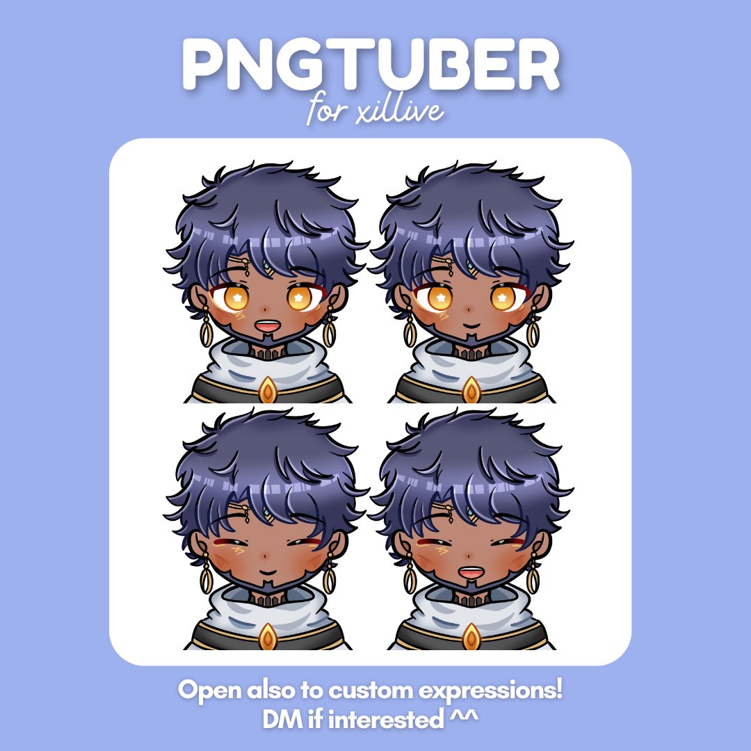 Really happy with how my last commission came out :D

My PNGTuber and emote comms are now open! Feel free to DM if interested~

#commissionsopen #VTuberAssets