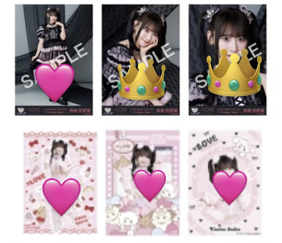 ryuumaru_risa's tweet photo. イコラブ　トレ　交換　生写真
譲　画像　フォトカ　レア諸橋
求　👑>🩷　　　齋藤
　　フォトカ　レア齋藤
　　画像以外同異種可

メンバーによっては複数:1可能です。

佐々木　野口　条件の良い方優先

※5日（代々木）にて現地お取引できる方希望 https://t.co/mqXqg9RQzB