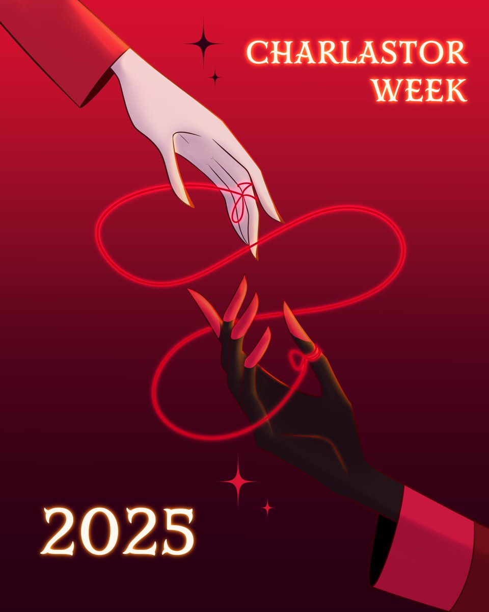CharlastorWeek's tweet photo. Hello, ladies and gentlemen!

We're announcing that we're officially hosting Charlastor Week 2025, and just like last year, we need your help deciding on the entries!

Participation details will be provided below.

#charlastor #radiobelle #charlastorweek #charlastorweek2025 https://t.co/S6B9HHq225