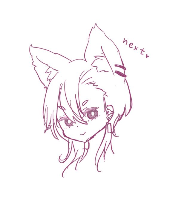 ピアスがいっぱいでかわいい〜 