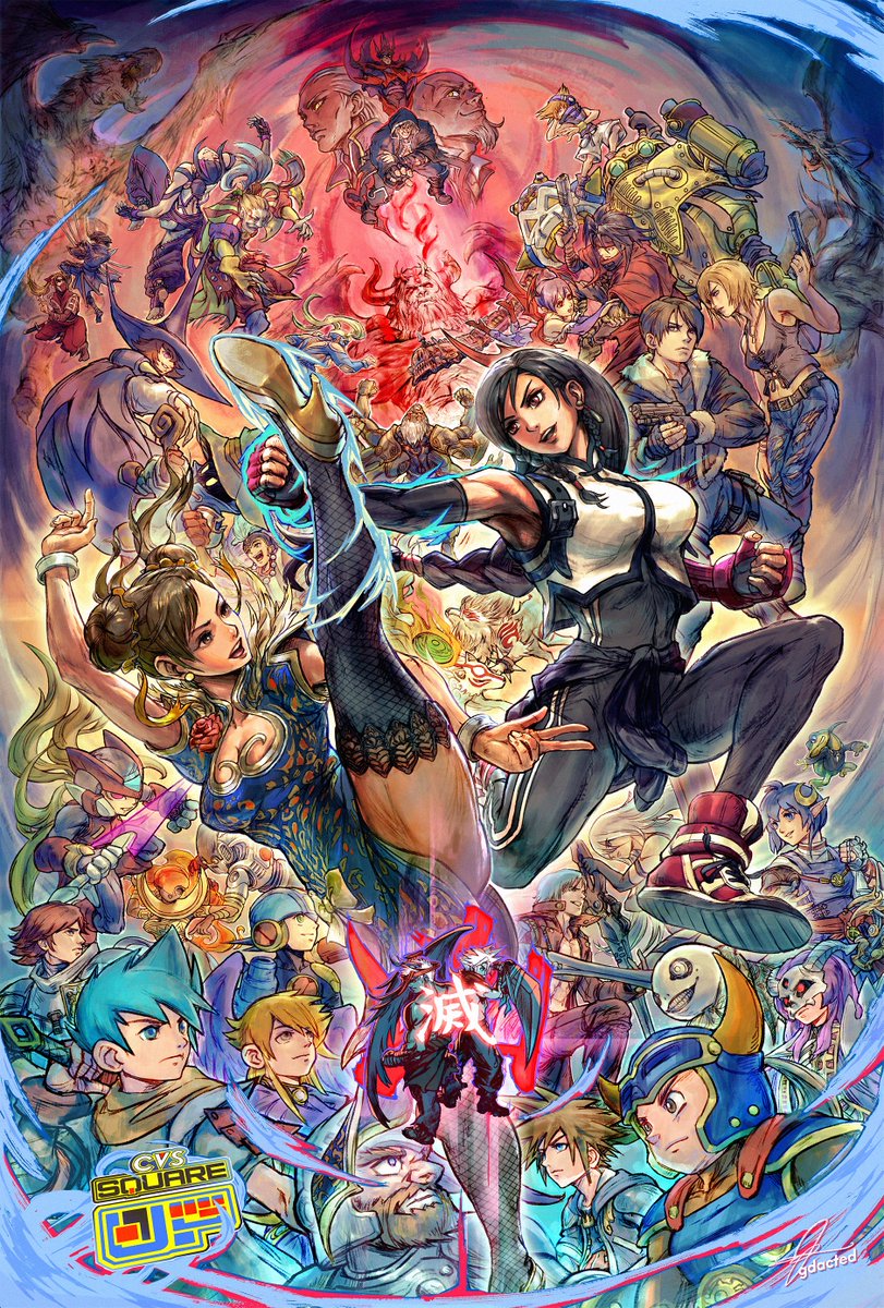 gdacted @ Bluesky (@gdacted) on Twitter photo New art!
CvS - SQUARE UP (aka Capcom vs Square Enix) New art!
CvS - SQUARE UP (aka Capcom vs Square Enix)