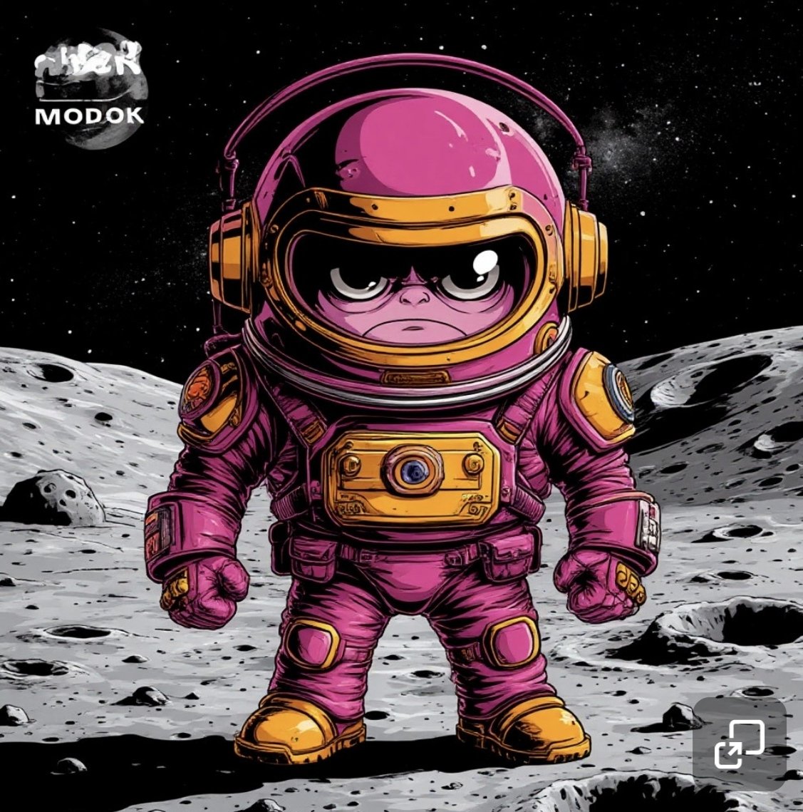 MODOKCOIN's tweet photo. MODOK has entered the arena!
Unleash chaos. Conquer the charts. Join the movement.
This isn’t just a meme — it’s a revolution.

Buy now:
https://t.co/4zmDD1fW6t

Join us on Telegram:
https://t.co/HJHnDTvyAH

#MODOK #Solana #PumpFun #CryptoGaming #MemeCoin #SolanaGems #MODOKArmy https://t.co/Z678YVqNHl