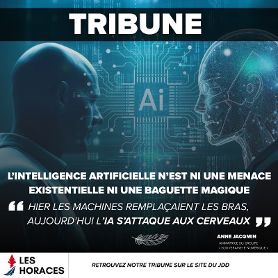 🔴 Pour le <a href="/leJDD/">Le JDD</a>, Les Horaces, sous la plume de <a href="/AnneJacqmin/">Anne Jacqmin</a>, s'interrogent sur le rôle de l'intelligence artificielle.
 La machine va-t-elle échapper à son créateur ? 
retrouver notre tribune: lejdd.fr/politique/lint…