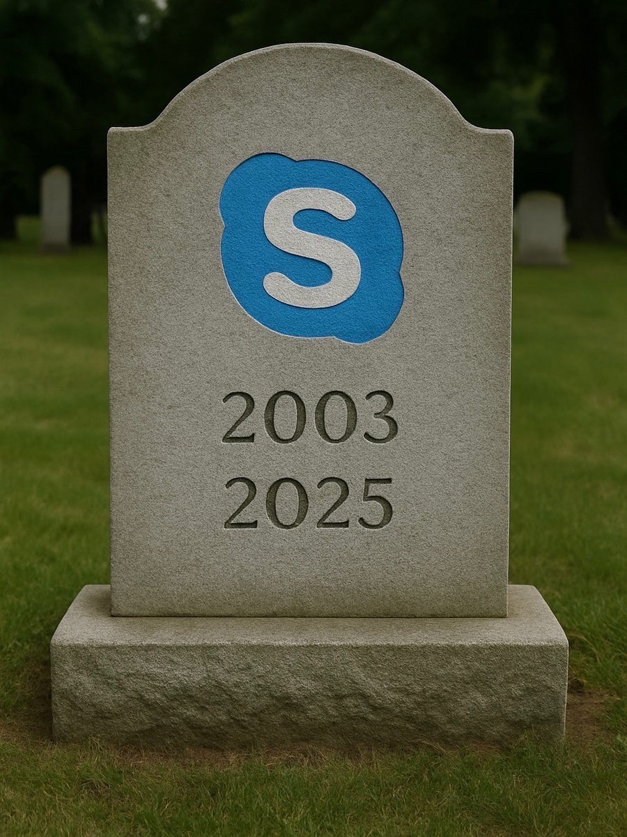 🌐 Skype ferme définitivement ses portes aujourd’hui, après plus de 20 ans d’existence.