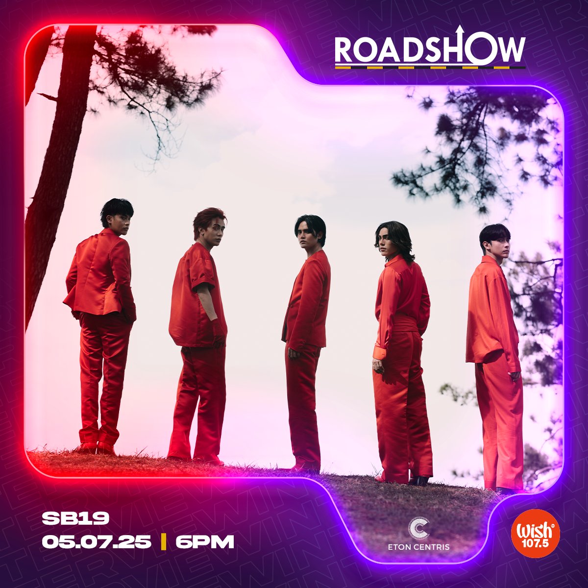 Wish FM 107.5 (@wish1075) on Twitter photo .<a href="/SB19Official/">SB19 Official</a> returns to the Wish 107.5 Bus tomorrow!
Catch them live at Eton Centris at 6 p.m. PHT! .<a href="/SB19Official/">SB19 Official</a> returns to the Wish 107.5 Bus tomorrow!
Catch them live at Eton Centris at 6 p.m. PHT!
