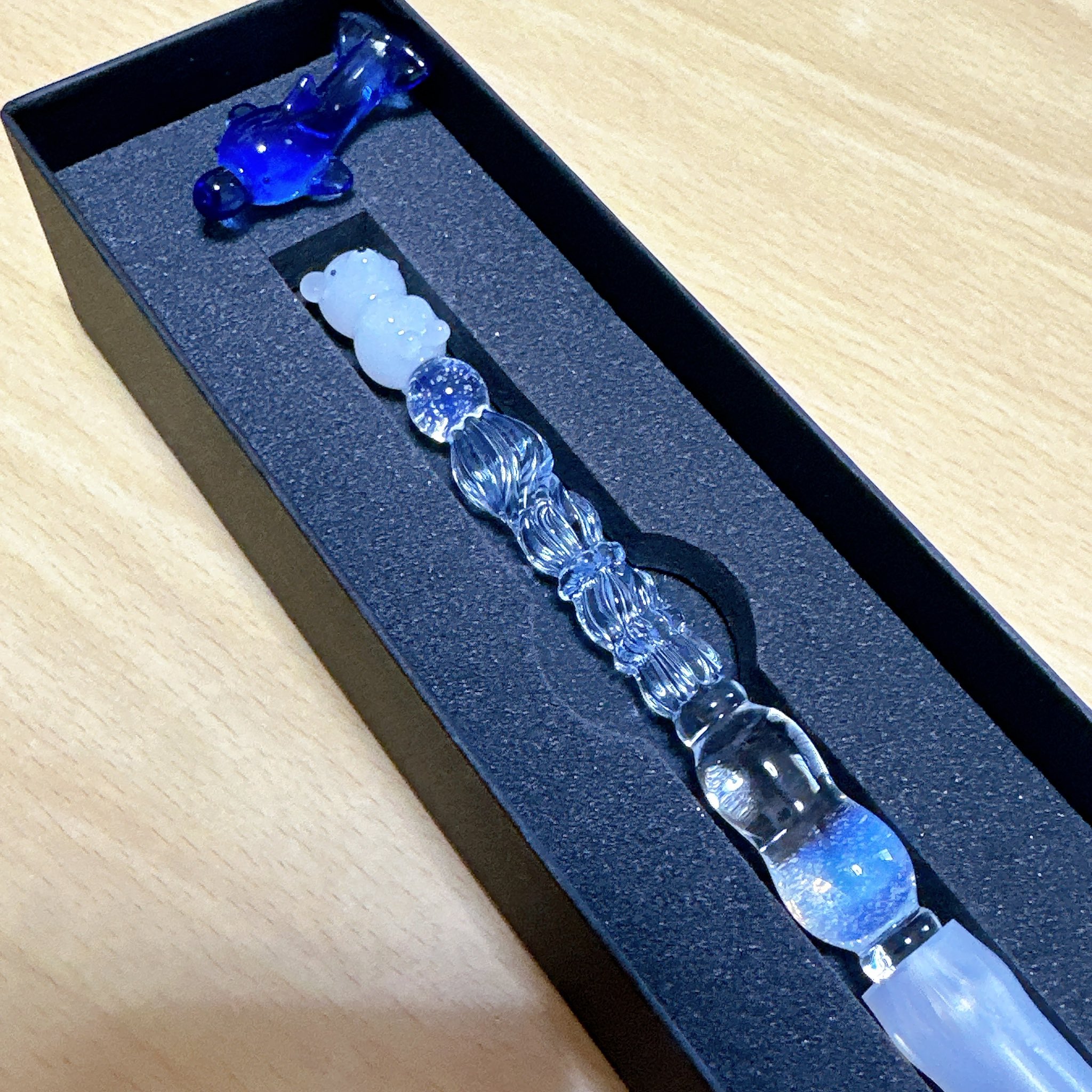 水没林エメラルド・ガラスペン | 八文字屋OnlineStore