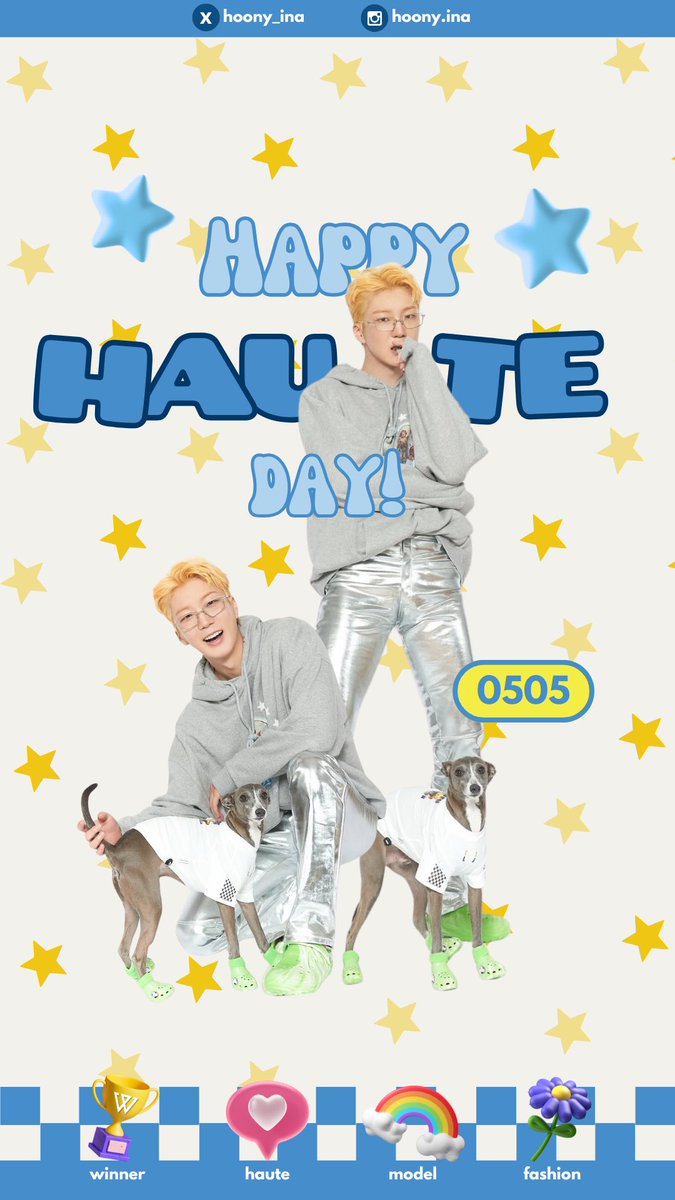 HOONY_INA's tweet photo. Happy Barkday, Haute! 
Haute turns a year cooler today! 🐶

#HAPPY_HAUTE_DAY
#HOONY #이승훈 #WINNER #위너
@yginnercircle @official_hoony_ https://t.co/QT0TubOz2d