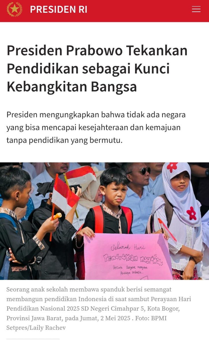 Indonesia emang bawa harapan ambisius. Terus, visi tersebut cm dapat terlaksana jika seluruh gen Z-nya ambil bagian dukung.
Mendingan Sibuk Berkarya