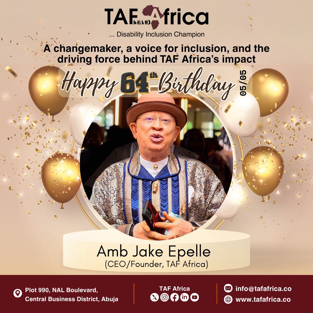 Happy Birthday to Our Visionary Leader! <a href="/epellejake/">Jake Epelle</a>

Thank you for leading with passion, purpose, and power!

Here's to more years of bold advocacy and transformational leadership.