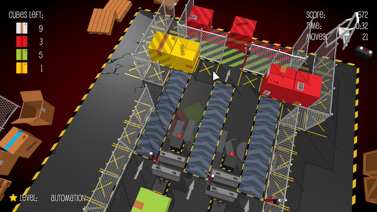 The new DLC is slowly stacking up. Literally. 🚧📦