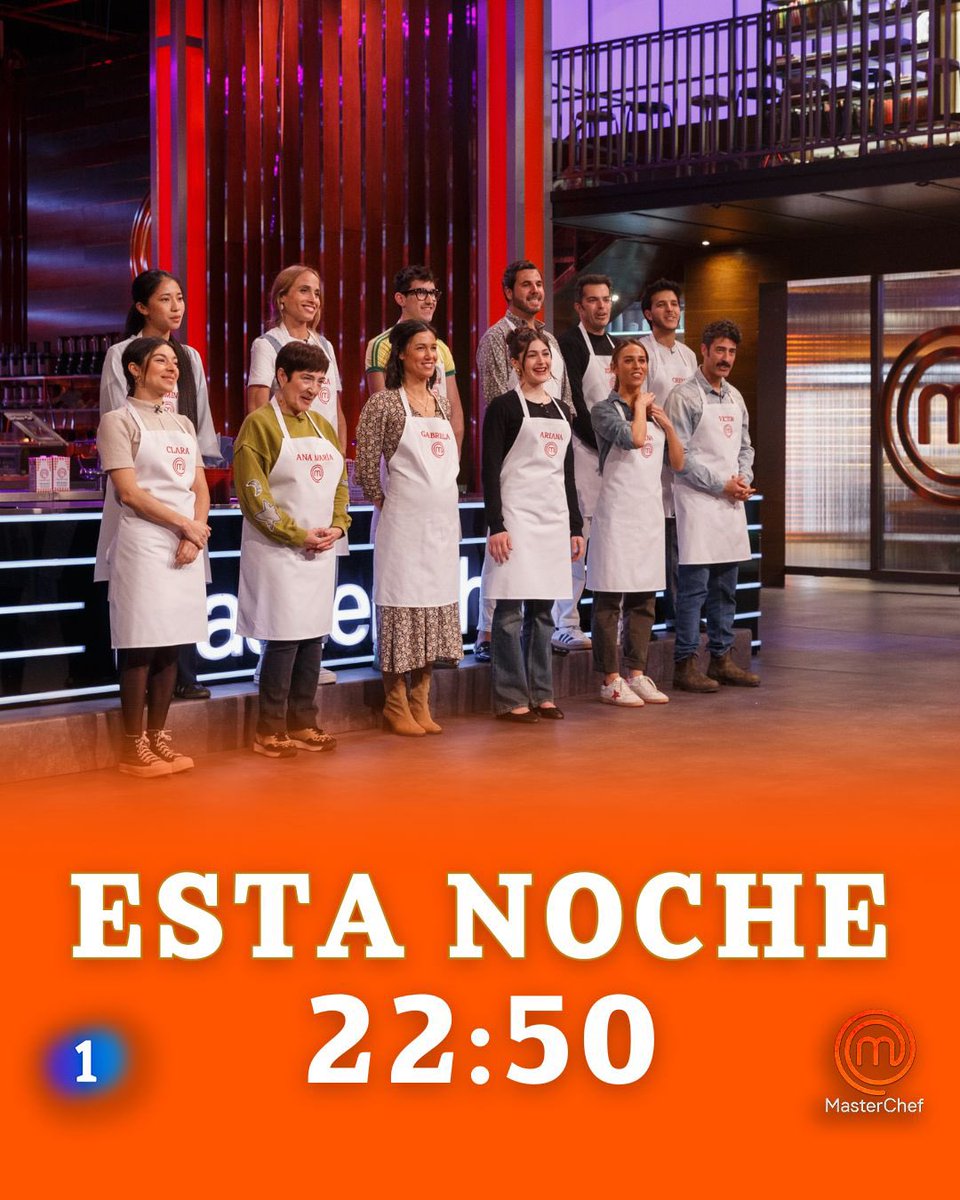 LUNES = #MasterChef 🧡✨