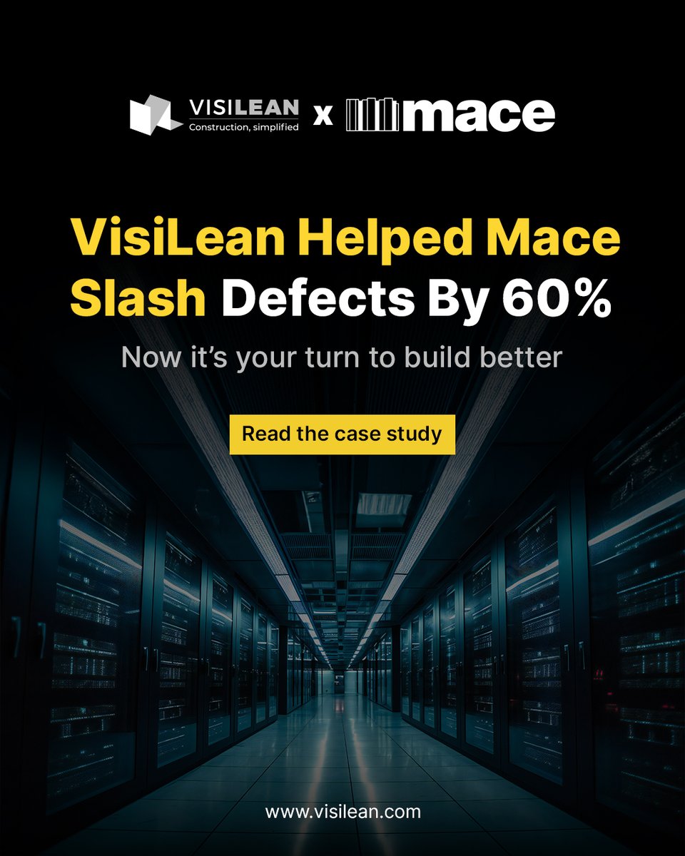 Complex data centre projects can feel overwhelming — we get it. See how our Lean-BIM tech helped Mace streamline planning and control in Dublin. Read the case study [tinyurl.com/mr2edpk4]

#DataCentre #ConstructionTech #VisiLean #LeanBIM