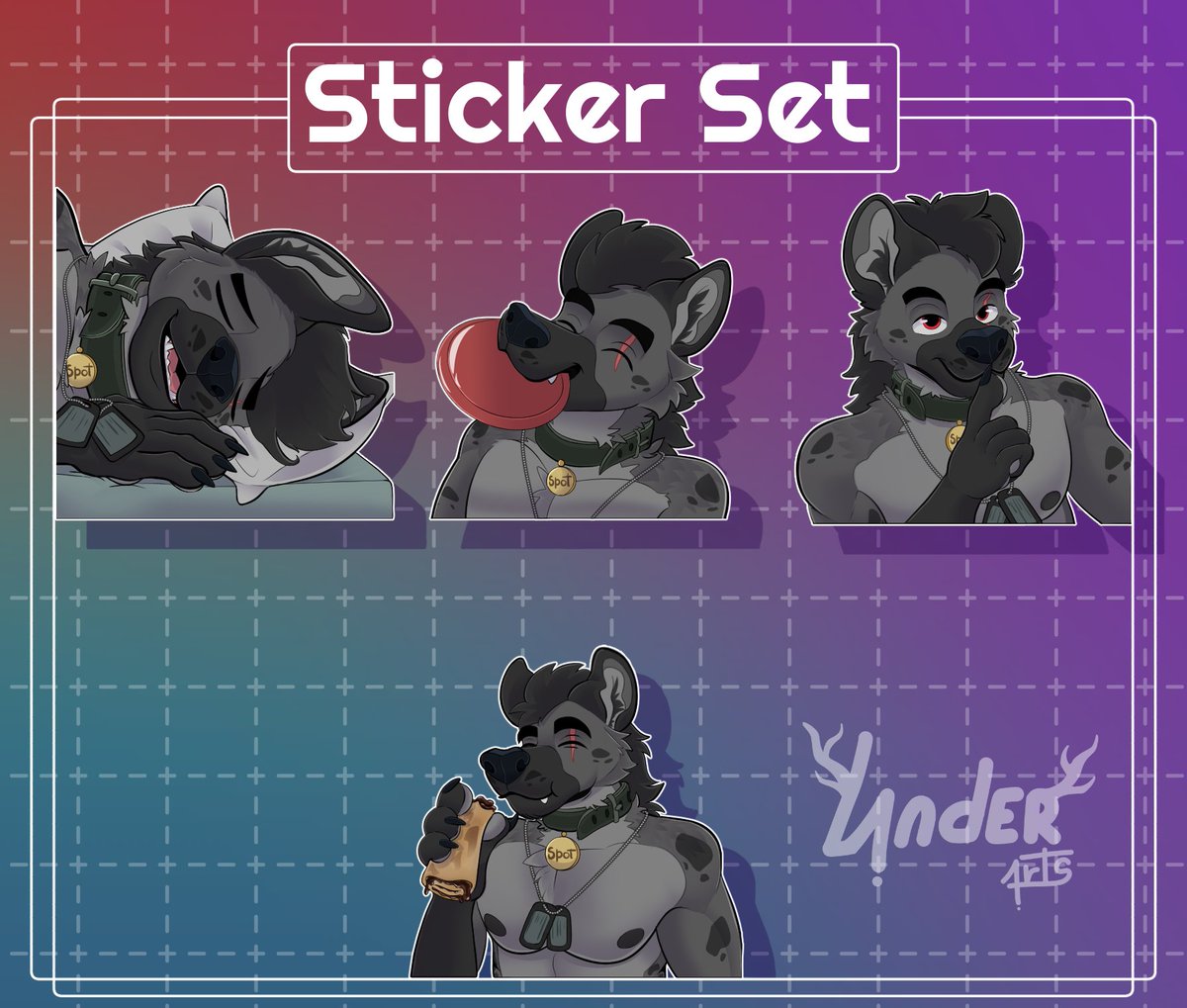 Commission done a while ago, for Spot on discord.
Hope you enjoy it
#furry #furryartist