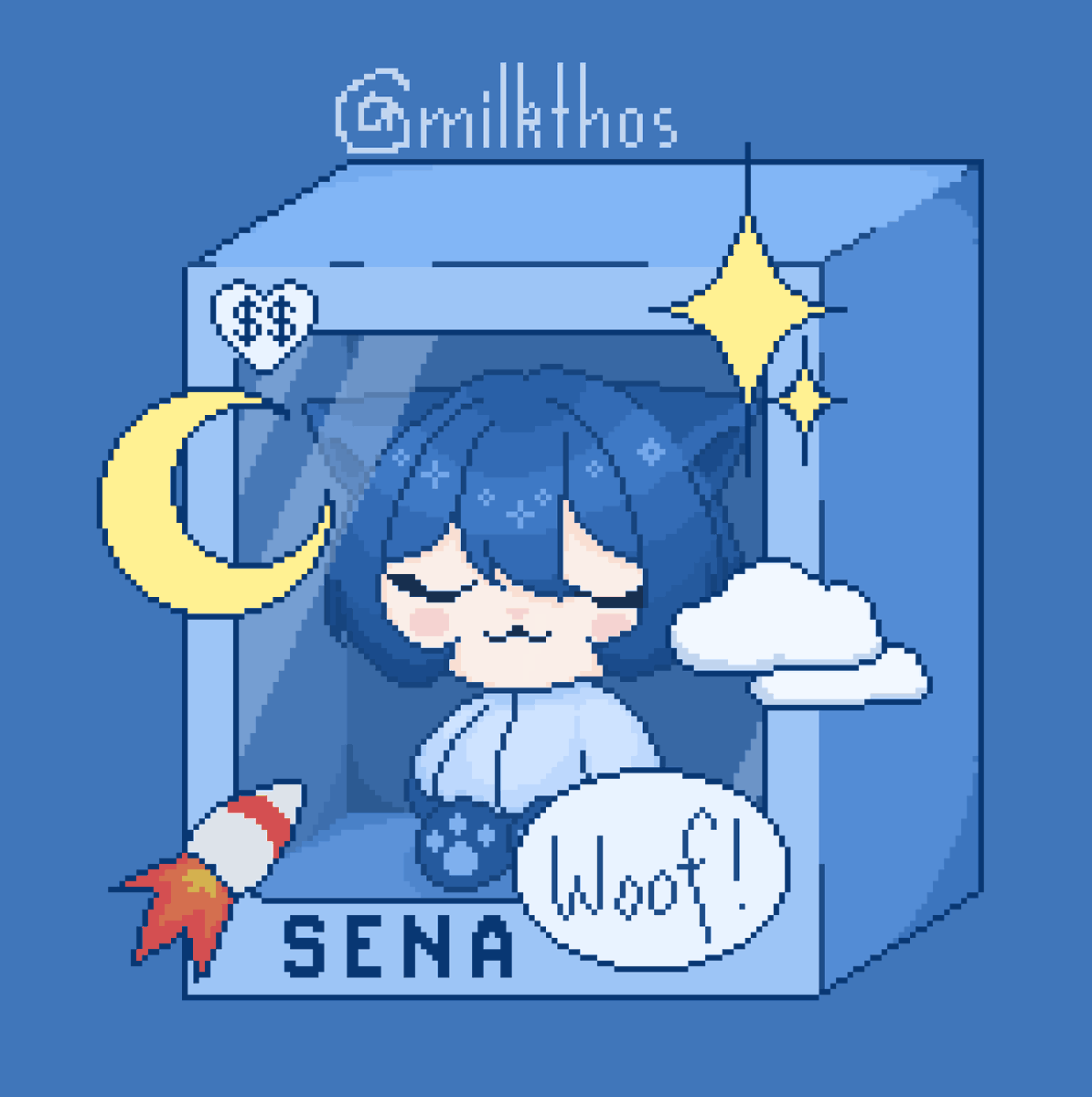 Milkthos's tweet image. I wanna do a giveaway! Drop your PNG here and I'll draw a few of you a cute pixel pngtuber :3
🔄 appreciated! The more people share the more I'll make &gt;w&lt;