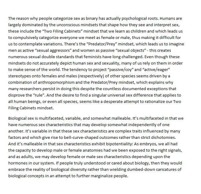 Sunchild1980's tweet photo. @BasqueWife @Kaida_B_ @smilecody2 @nw_serf @KGWNews “No universal differences between female and male eukaryotes: anisogamy and asymmetrical female meiosis.” - 
https://t.co/GrmPnVOVkI https://t.co/DhWm2oAzDP