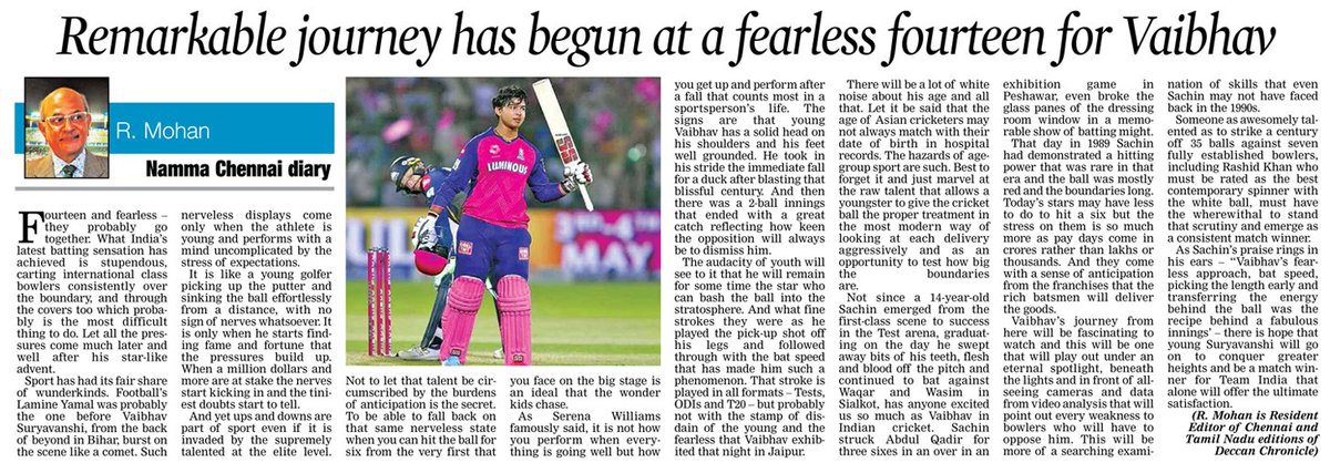 Fearless fours and sixes-teen