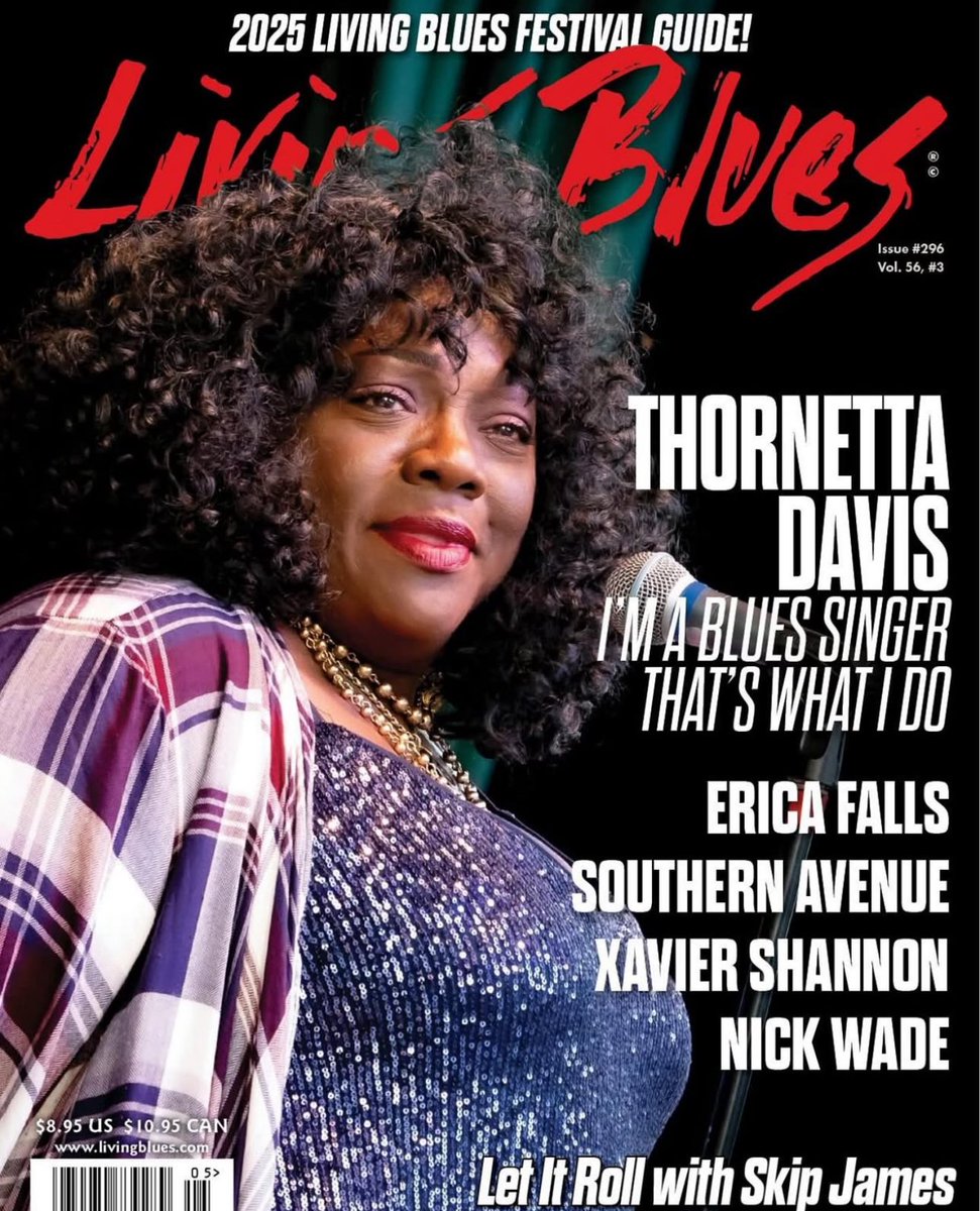 Thank you, you living Blues magazine for featuring me in your great magazine livingblues.com