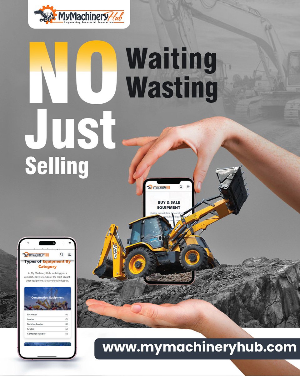 mymachineryhub's tweet image. ⚙️ Sell Faster. Earn Smarter.

With My Machine Hub, there’s no waiting, no wasting — just seamless machinery selling at your fingertips. Join thousands of sellers who trust us to move their machines, quickly and efficiently.

#MyMachineHub #SellMachineryFast #SmartSelling