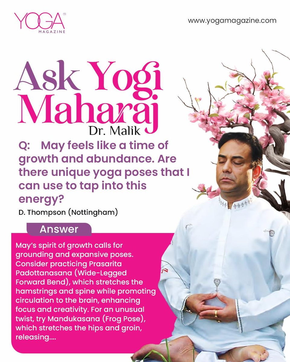 Yoga Magazine (@myyogamagazine) on Twitter photo ๐๐๐ ๐๐๐๐ ๐๐๐๐๐๐๐!
<a href="/yogiji/">Yogiji</a>.maharaj
๐๐จ๐ฎ ๐๐๐ง ๐๐ฌ๐ค ๐ฒ๐จ๐ฎ๐ซ ๐ช๐ฎ๐๐ฌ๐ญ๐ข๐จ๐ง ๐ก๐๐ซ๐
yogamagazine.com/ask-yogi-maharโฆ
Follow the link to get your copies
yogamagazine.com
online.yogamagazine.com ๐๐๐ ๐๐๐๐ ๐๐๐๐๐๐๐!
<a href="/yogiji/">Yogiji</a>.maharaj
๐๐จ๐ฎ ๐๐๐ง ๐๐ฌ๐ค ๐ฒ๐จ๐ฎ๐ซ ๐ช๐ฎ๐๐ฌ๐ญ๐ข๐จ๐ง ๐ก๐๐ซ๐
yogamagazine.com/ask-yogi-maharโฆ
Follow the link to get your copies
yogamagazine.com
online.yogamagazine.com