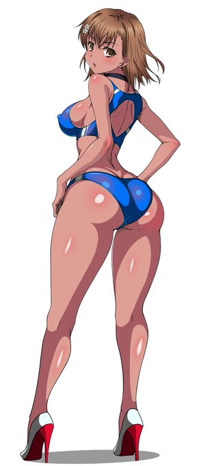 _(┐「ε:)ノ三⬜︎

スポーティな美琴ちゃん全身版(雑加筆 