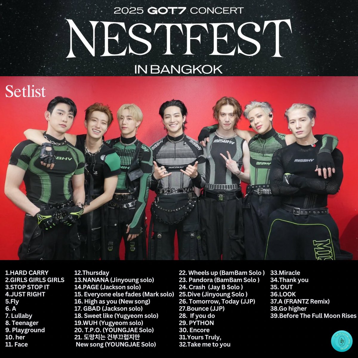 GOT7 NESTFEST IN BANGKOK☆ステッカー&カードパック 📣Accepting Order 《2025 GOT7 CONCERT < NESTFEST> in BANGKOK