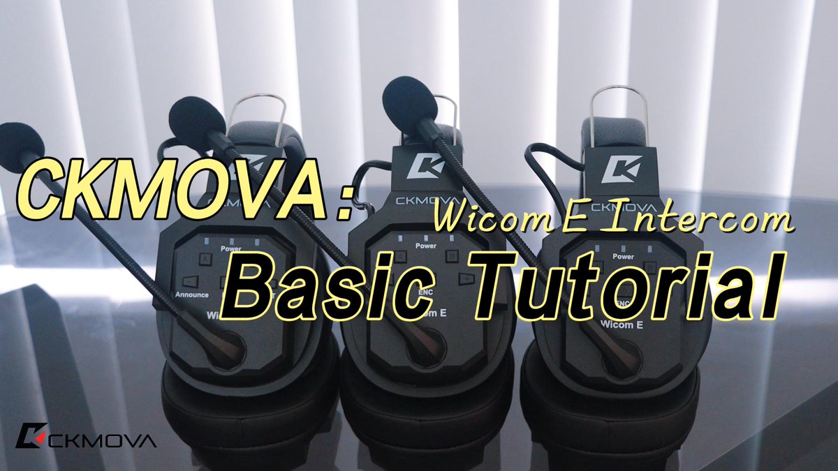 CKMOVA's tweet image. Follow #CKMOVA #Youtube channel to get more Wicom E #wirelessintercom info!!

👉youtube.com/@ckmova260