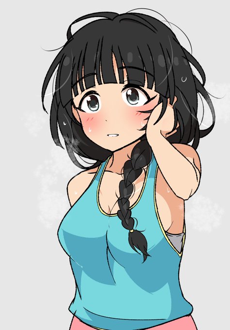 流行りに乗って…
ボサ髪むつみちゃん 