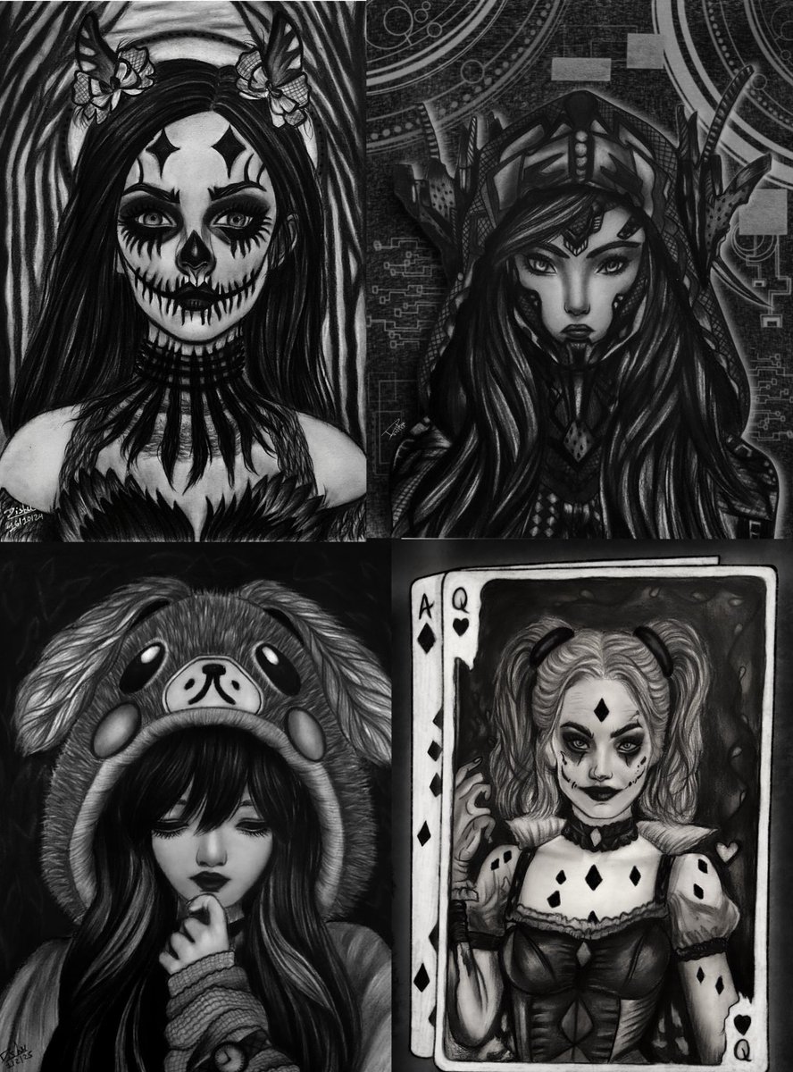 Good Morning 🖤🤍

🤍 Only 4 left on primary 
🤍 This is a handmade artwork. 

opensea.io/collection/art…
