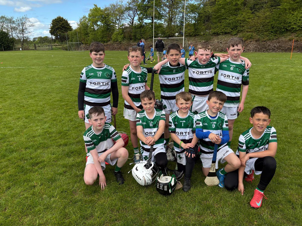 Our p5/6 boys travelled to Glenravel on Sunday morning to take part in the North Antrim blitz.

Great hurling and effort by all.  Na Magha Abú 💚🤍🖤