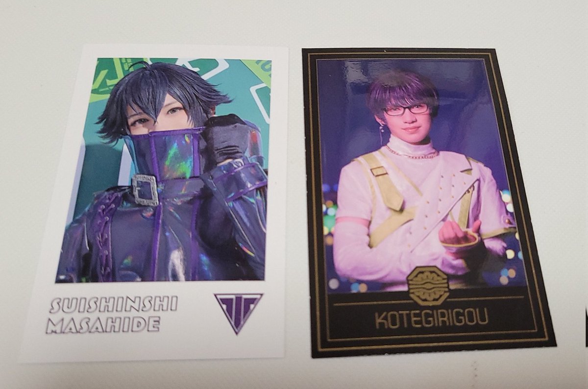 【交換】刀ミュ 江おん すていじ ぜっぷつあー りぶうと  ミニふぉと

譲:水心子、篭手切(画像参照)
求:桑名(みにふぉと共にＡ,Ｂ)

現地ぜっぷ5/24、秋葉原手渡し優先です。
お気軽に。