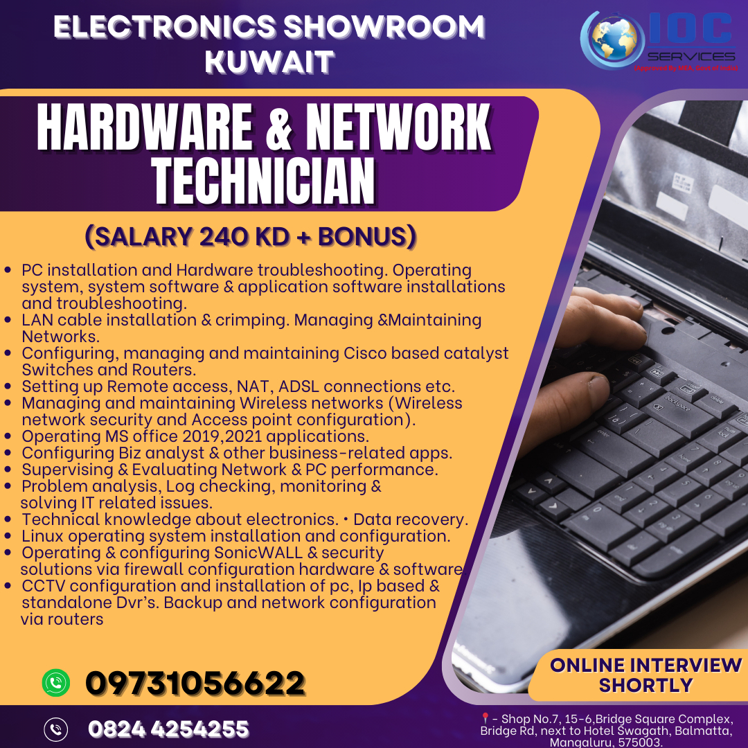 iocsgroup's tweet image. XCITE ELECTRONICS - KUWAIT
#ITSupport
#TechServices
#ComputerRepair
#NetworkSupport
#ITSolutions
#TechTroubleshooting
#HardwareRepair
#Networking
#SystemAdmin
#ITProfessional
#bangaloreTech
#mangaloreIT
#karnatakaComputerRepair
#mangaloreNetworking