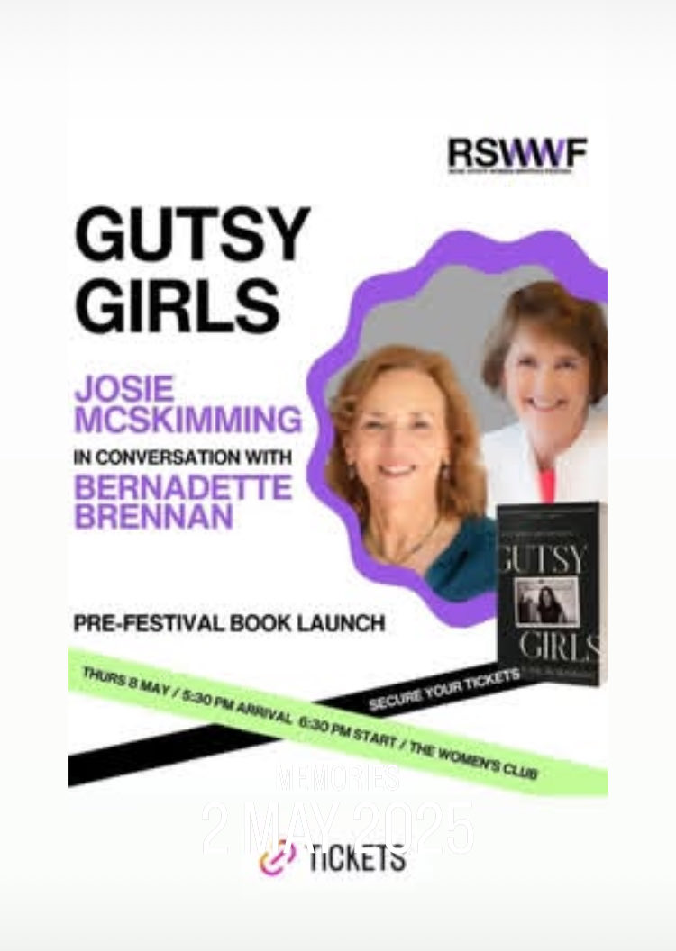 A change of pace! 

Forget the election for a night &amp; join me chatting to the wonderful Bernadette Brennan about my book #GutsyGirls, my sister the trailblazing writer #DorothyPorter, &amp; escaping evangelical Christianity. 

#exvangelical 
⁦<a href="/UQPbooks/">UQPBooks</a>⁩

thewomensclub.com.au/events/gutsy-g…