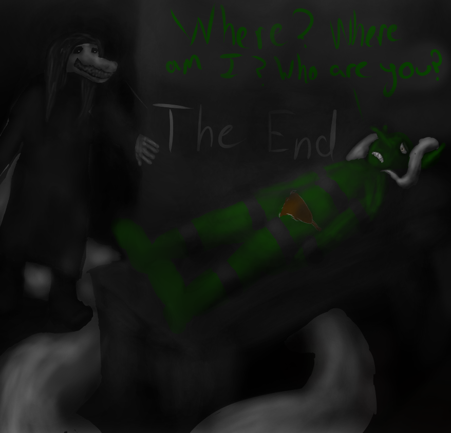 I thought it would be funny to draw something creepy while high at 12:00 but now its 2:25 and I'm terrified :[