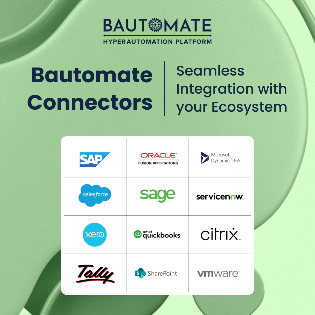 Bautomate_BPA's tweet image. Bautomate integrates effortlessly with your existing ecosystem — from ERPs to CRMs and beyond — enabling smooth data flow without any disruption.

Upgrade without the overhaul.

#Bautomate #SystemIntegration #DigitalTransformation #SeamlessAutomation #SmartBusiness…