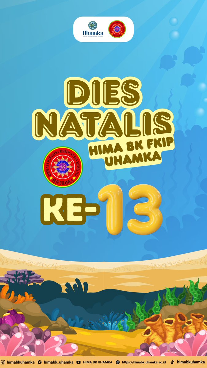 himabk_uhamka's tweet image. 🫧 𝘼𝙨𝙨𝙖𝙡𝙖𝙢𝙪'𝙖𝙡𝙖𝙞𝙠𝙪𝙢 𝙒𝙖𝙧𝙖𝙝𝙢𝙖𝙩𝙪𝙡𝙡𝙖𝙝𝙞 𝙒𝙖𝙗𝙖𝙧𝙖𝙠𝙖𝙩𝙪𝙝 🫧

Halo, SOHIB👋🏻
 
5 Mei 2012 - 5 Mei 2025
Dies Natalis HIMA BK FKIP UHAMKA yang ke-13!