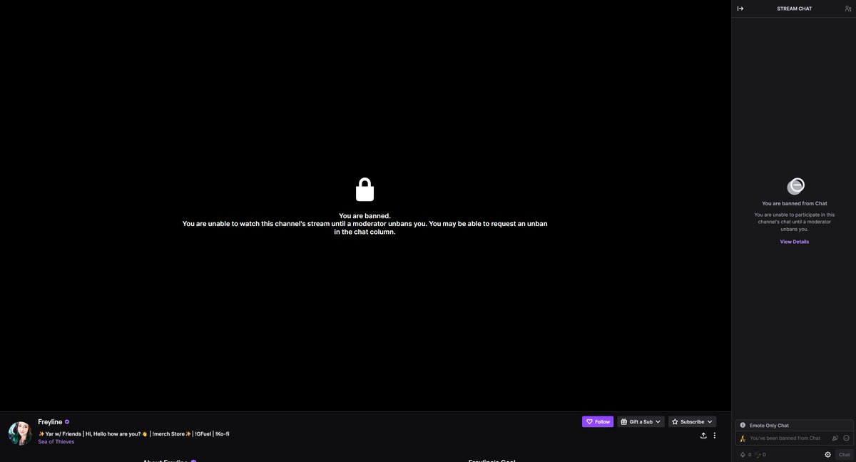 #SeaOfThieves partner bans new twitch viewers for image reply to <a href="/MohDangus/">Moh dangus</a> 😱😱
How am i ever going to recover 😭
